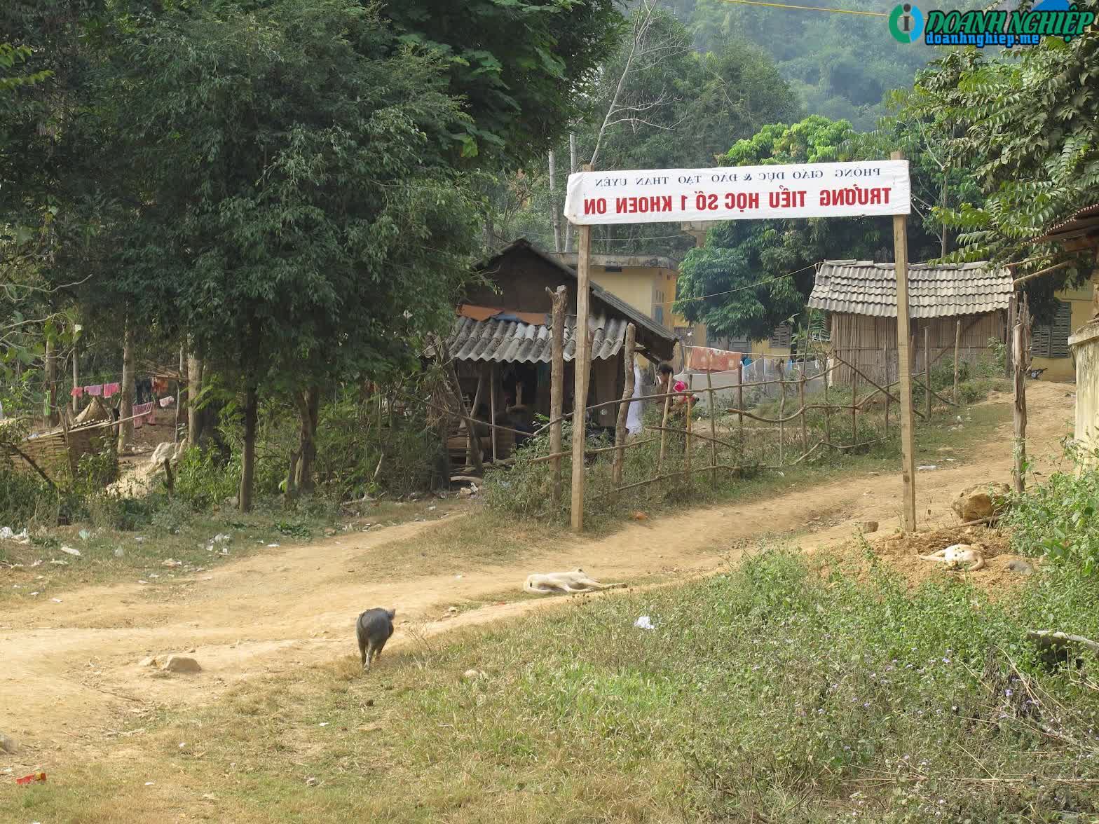 Image of List companies in Khoen On Commune- Than Uyen District- Lai Chau