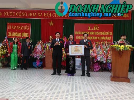Image of List companies in Hoang Dong Commune- Hoang Hoa District- Thanh Hoa